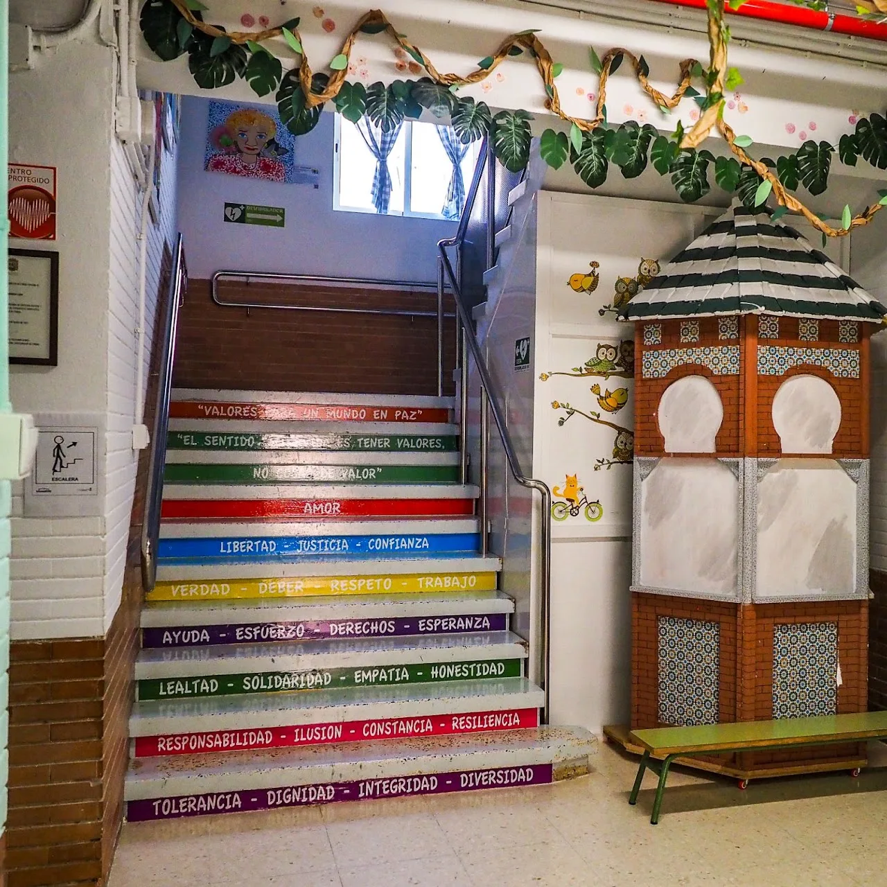 Escalera de los valores