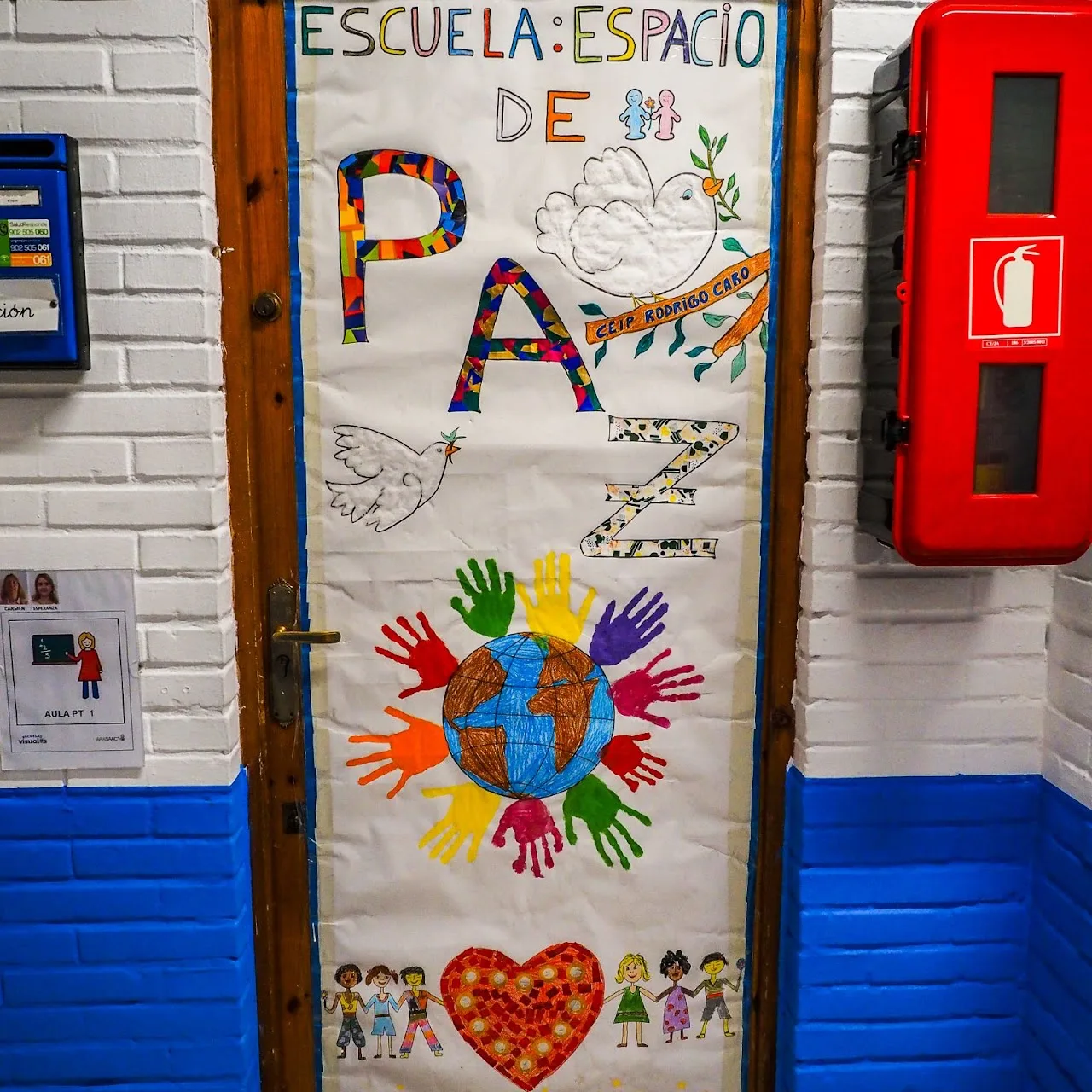 Mural Escuela: Espacio de Paz