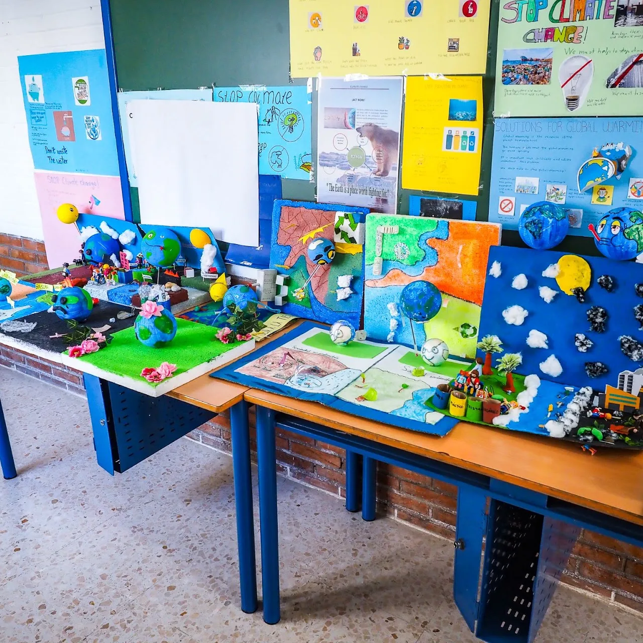 Exposición de trabajos del alumnado