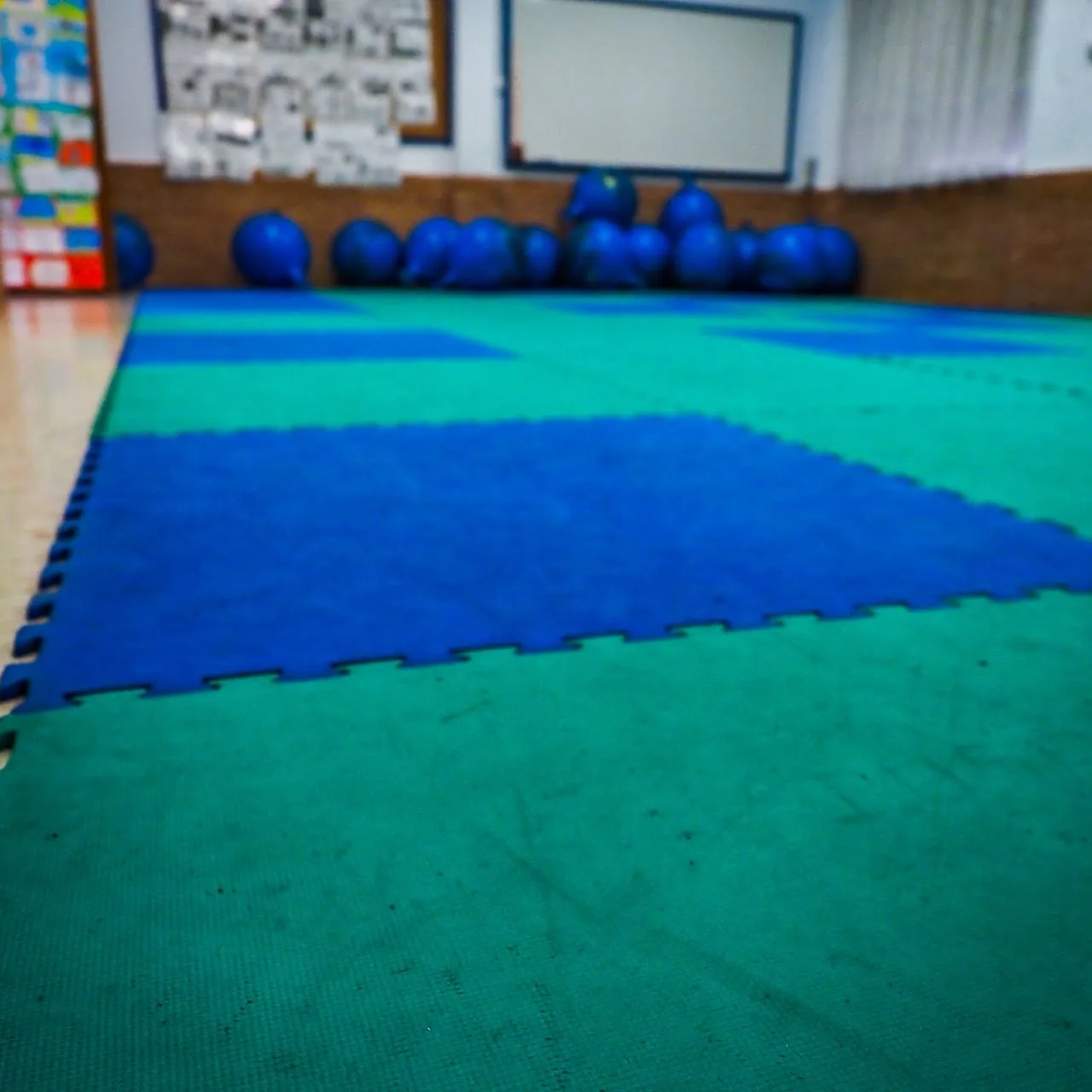 Sala de psicomotricidad con tatami